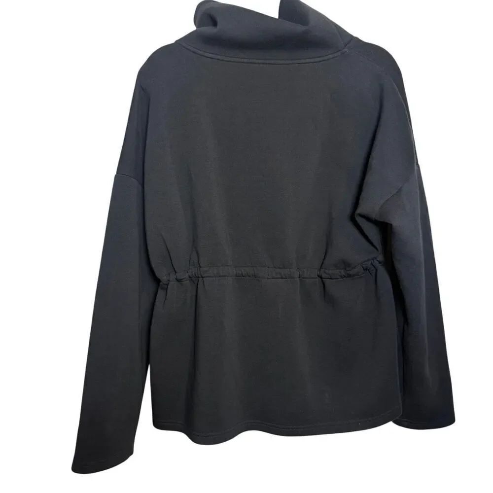 Varley Barton Funnel Neck Drawstring Sweatshirt Women’s Sz. S - Picture 7 of 8